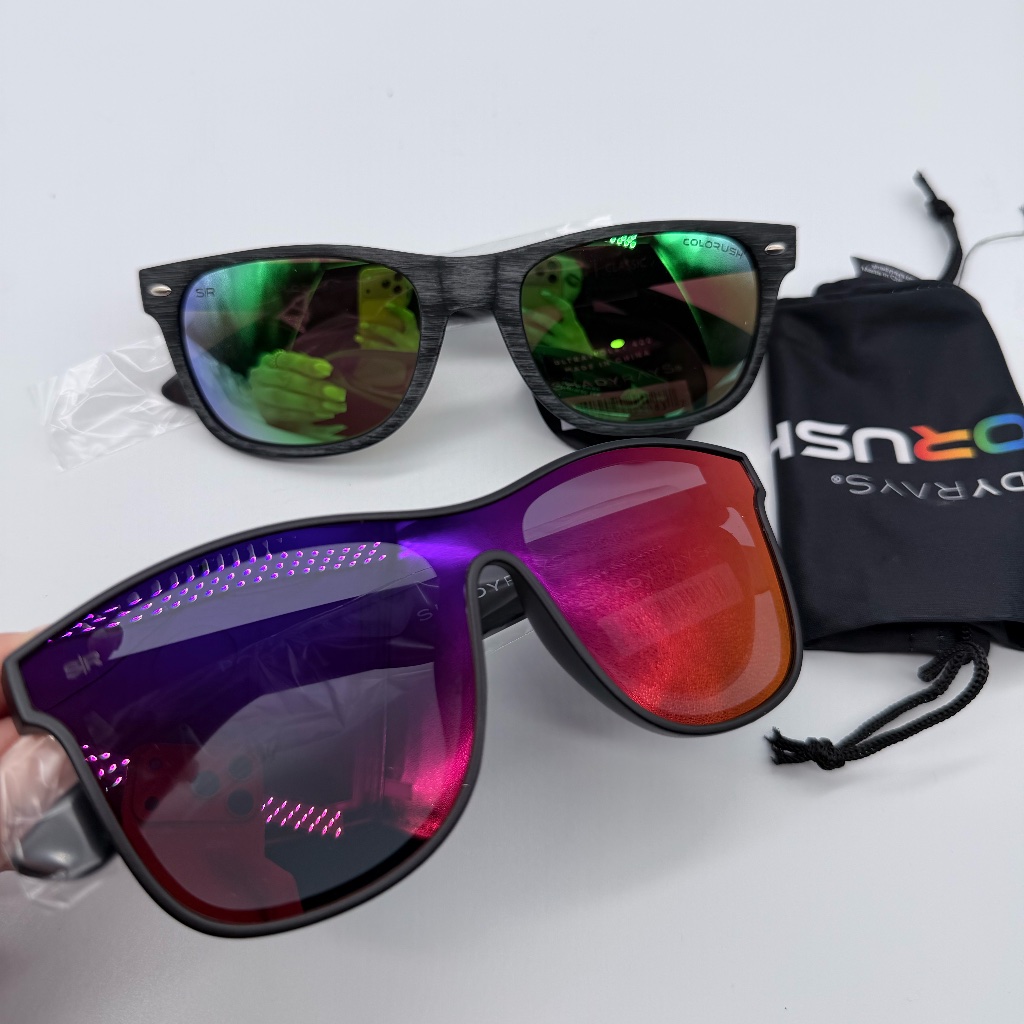 Shady Rays Polarized Sunglasses Bundle 2 Pairs Uv400 Men Women New